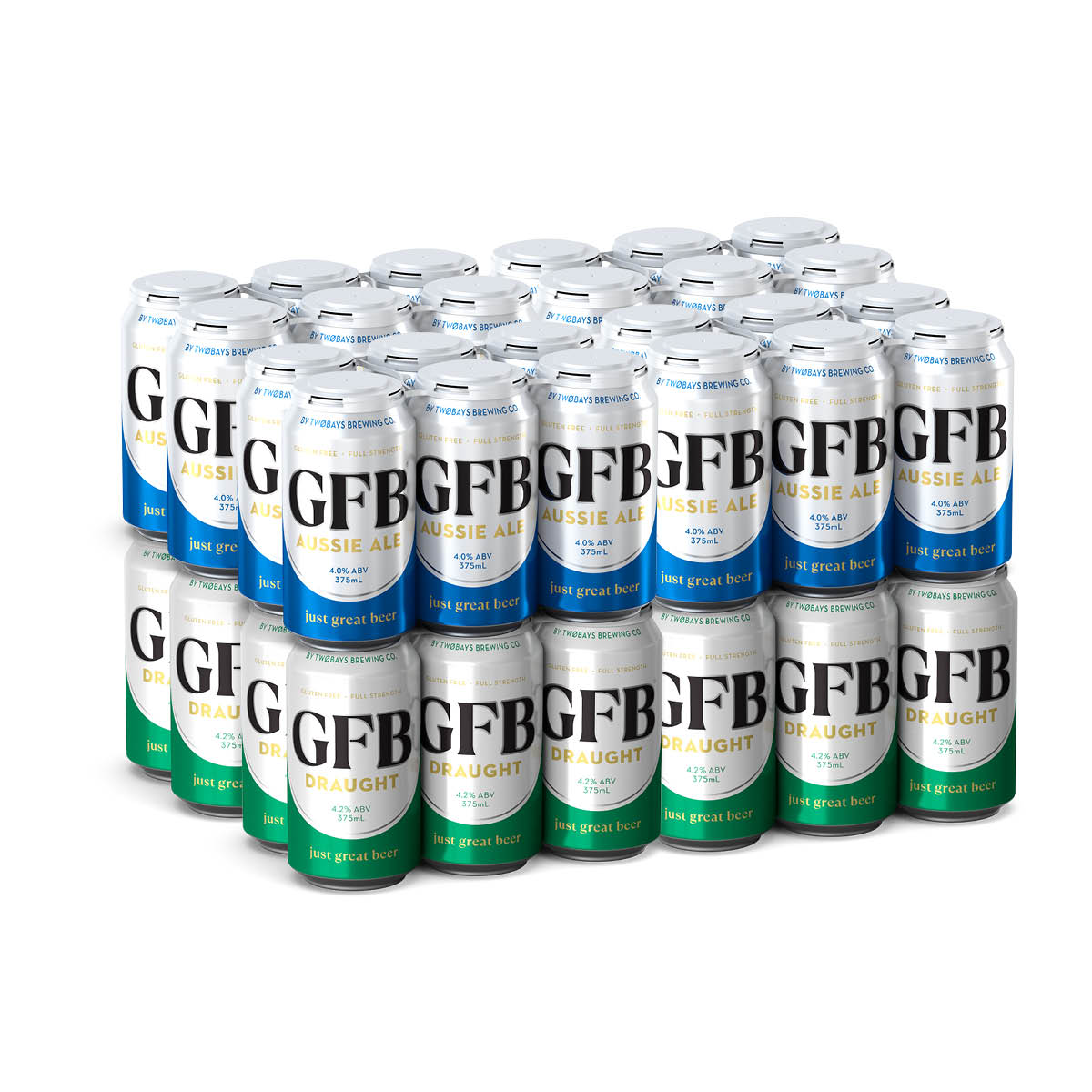 GFB Draught and Aussie Ale Double Slab