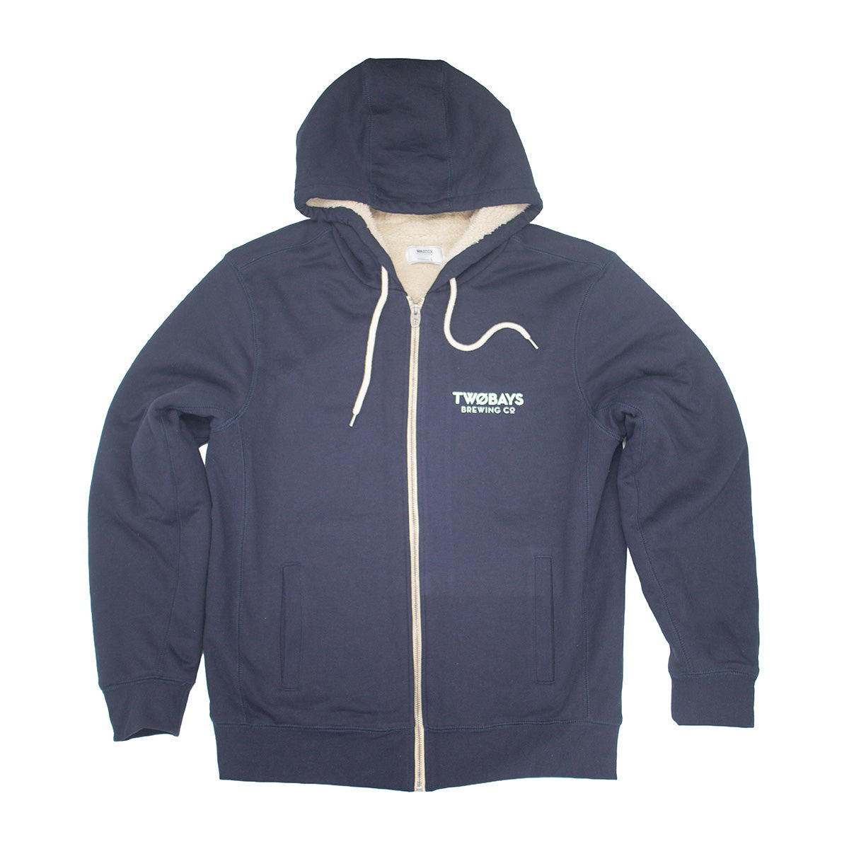 Ink Blue Twøbays Sherpa Hoody