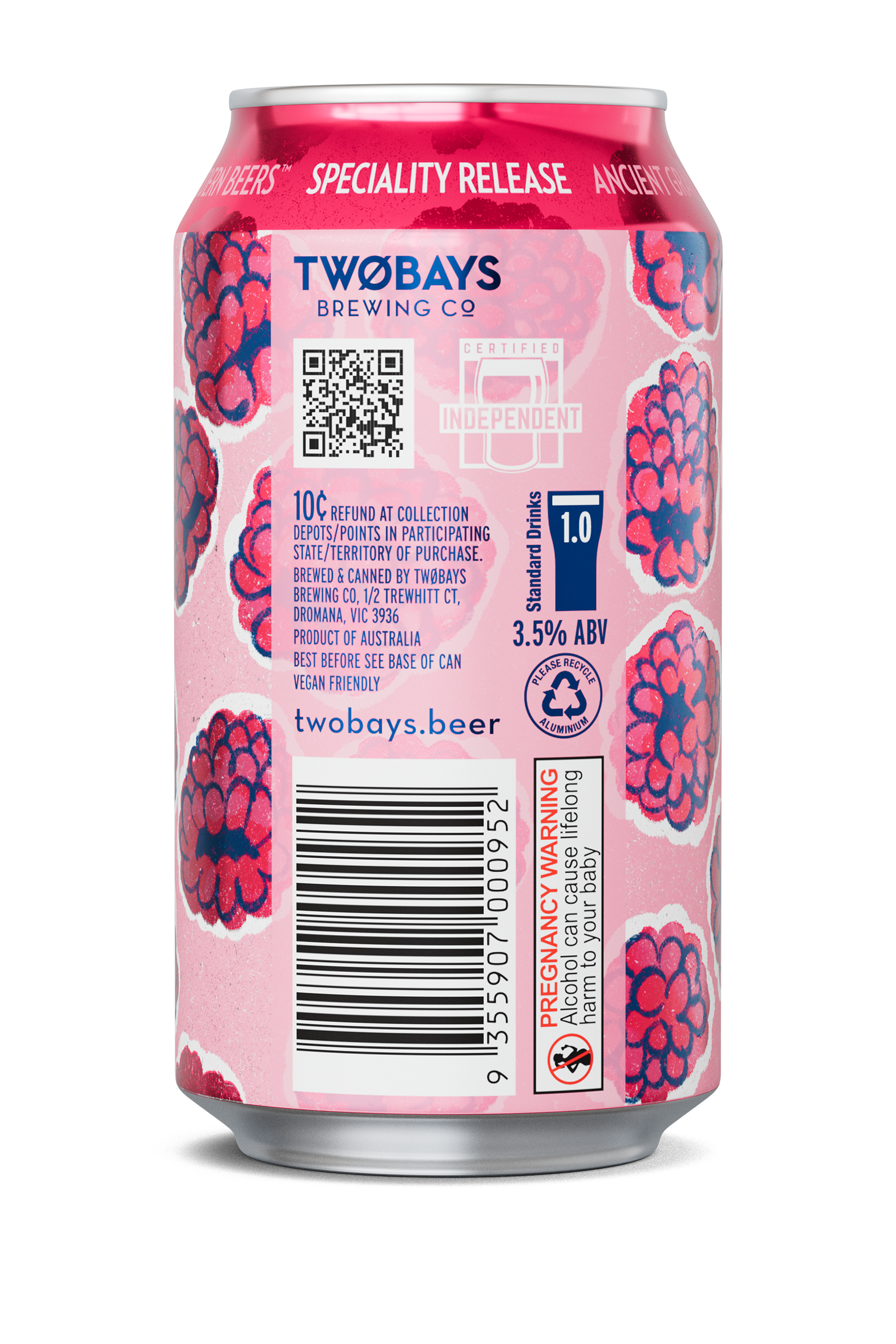 RASPBERRY BERLINER WEISSE 16 X 375ML