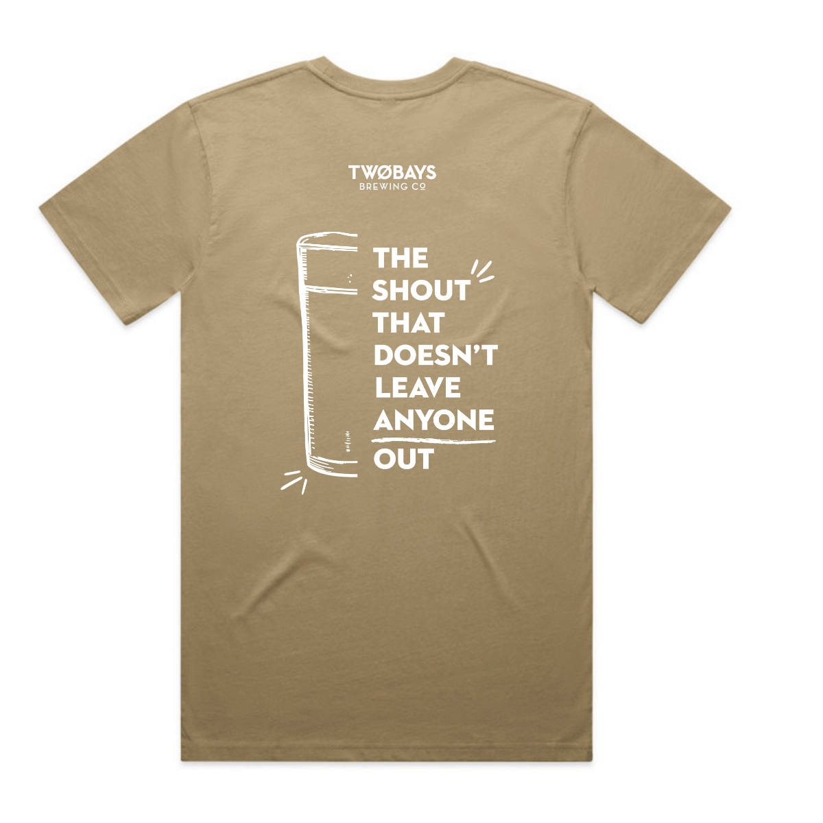 T-Shirt Sand The Shout