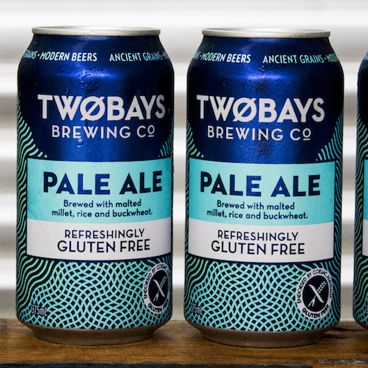 Refreshingly gluten free pale ale in a can