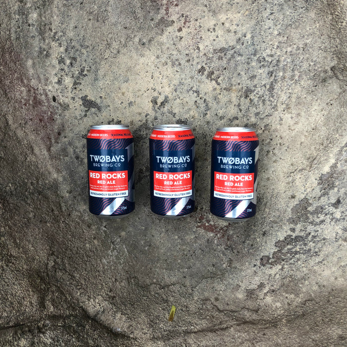 TwoBays Brewing Co's Red Ale Red Rocks The Ultimate Gluten Free Beer Experience