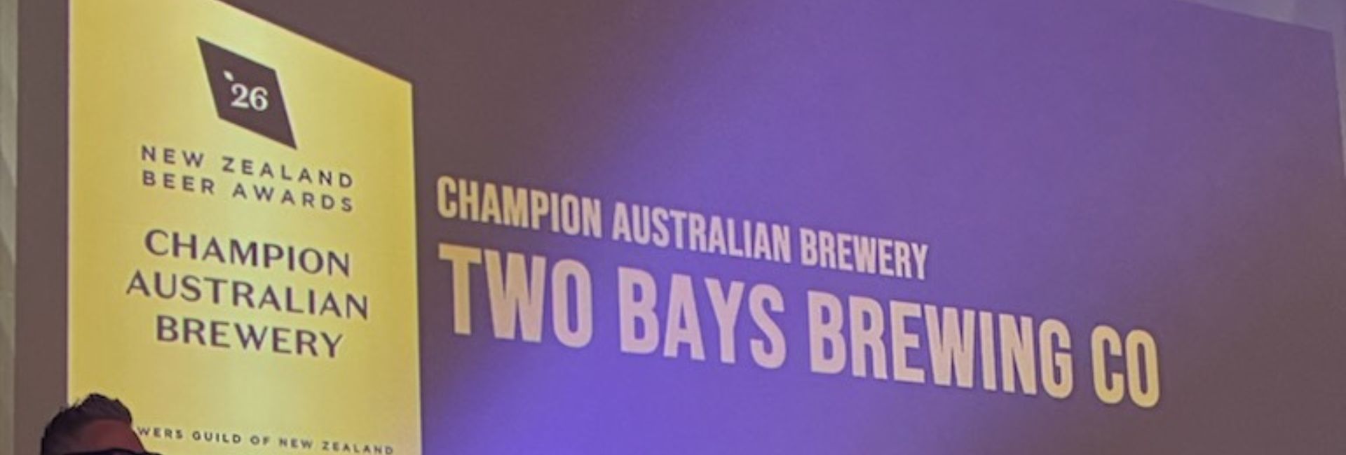NZ Beer Awards Champion Australian Brewery