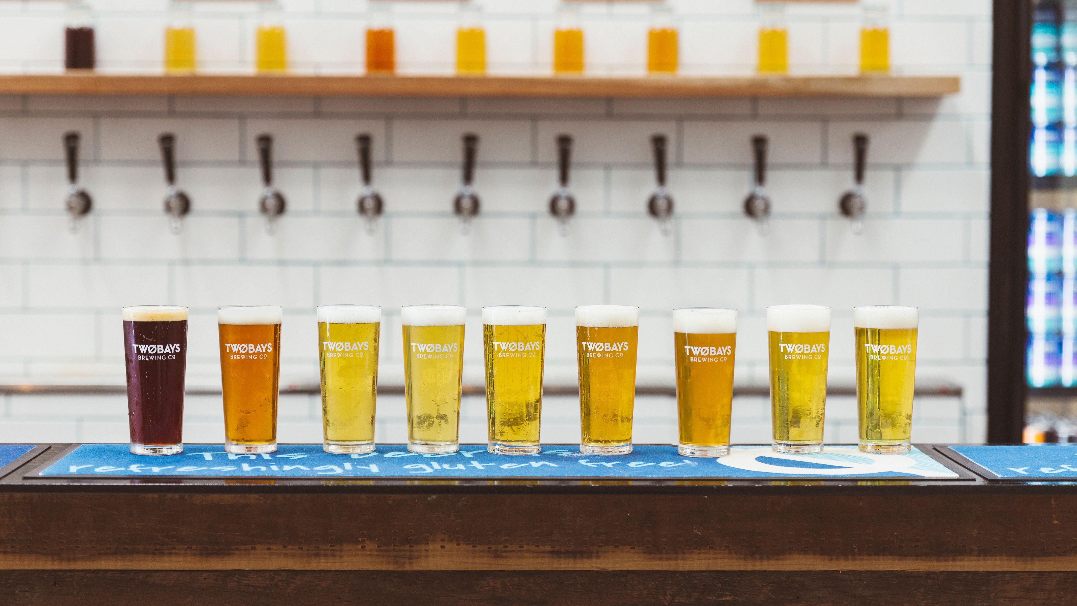 Gluten free beer takeovers across Australia — TWØBAYS Brewing Co