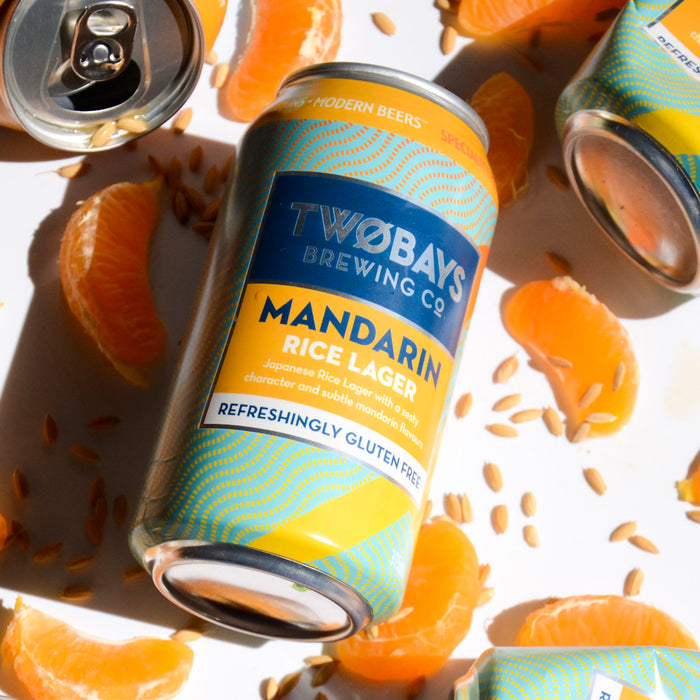 Gluten free beer: Mandarin Rice Lager launched