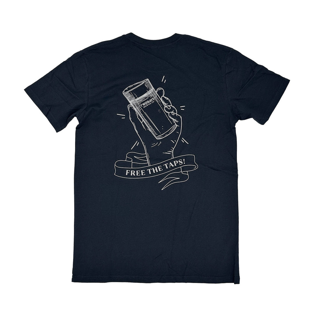 Blue Free the Taps T-Shirt