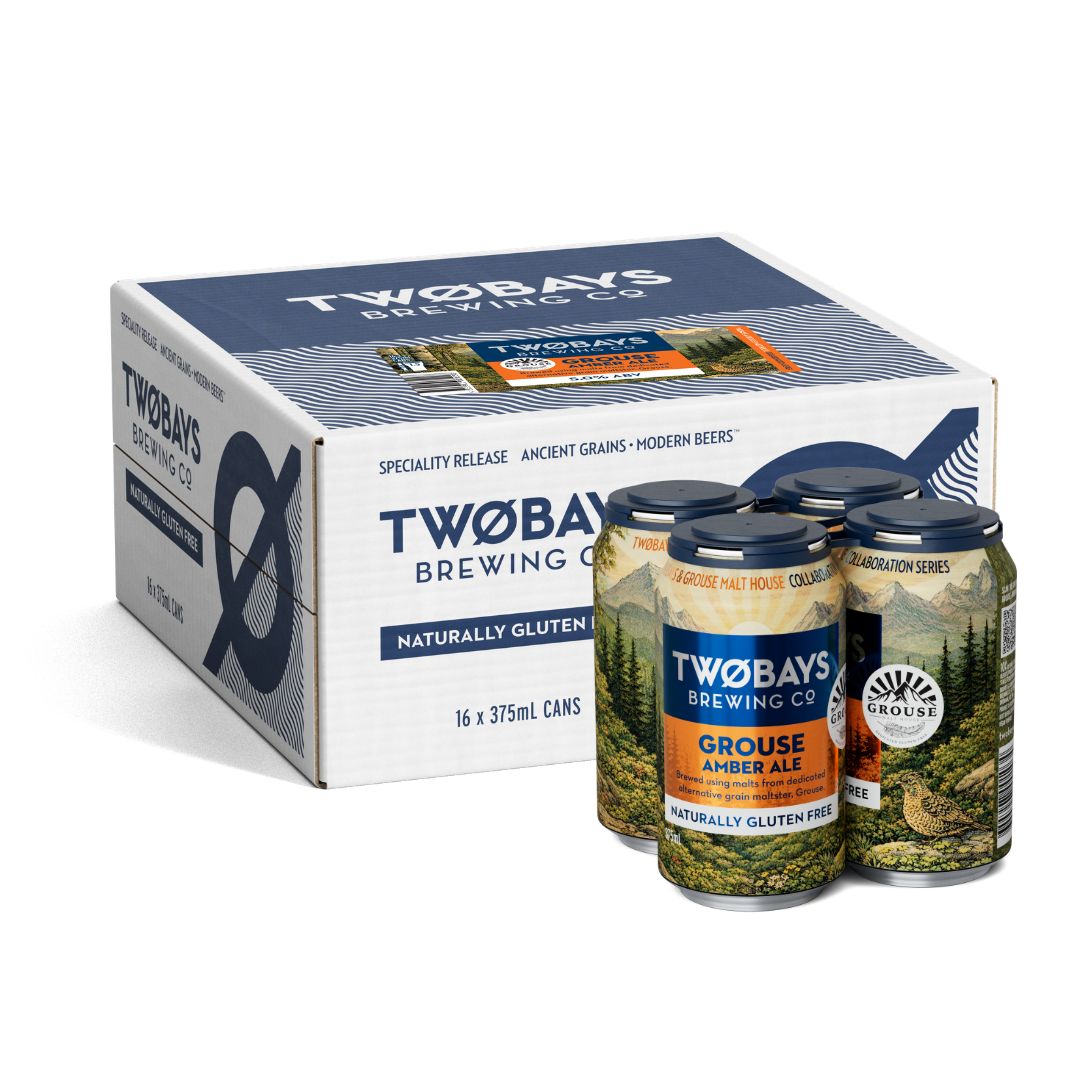 GROUSE AMBER ALE 16 X 375ML