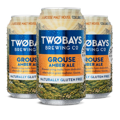 GROUSE AMBER ALE 16 X 375ML