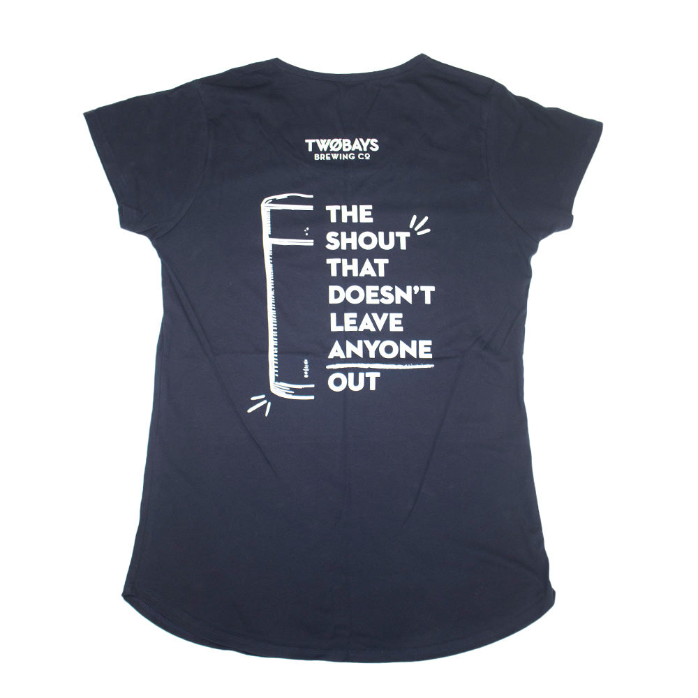 T-Shirt Navy The Shout