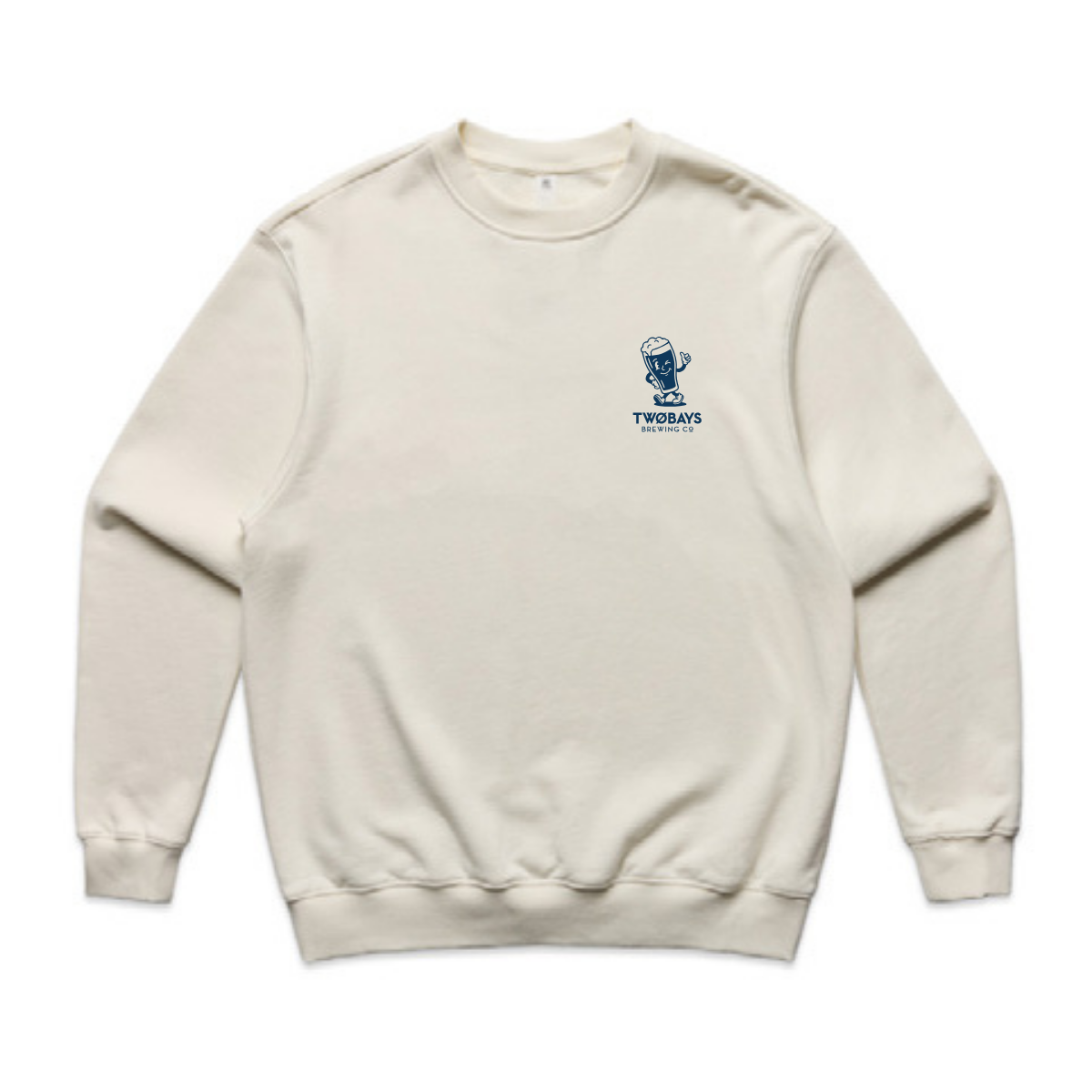 Crew Neck Natural The Shout Beer Buddies