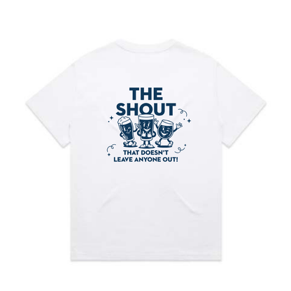 T-Shirt White The Shout Beer Buddies