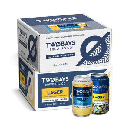 HELLES LAGER + Core Range Carton