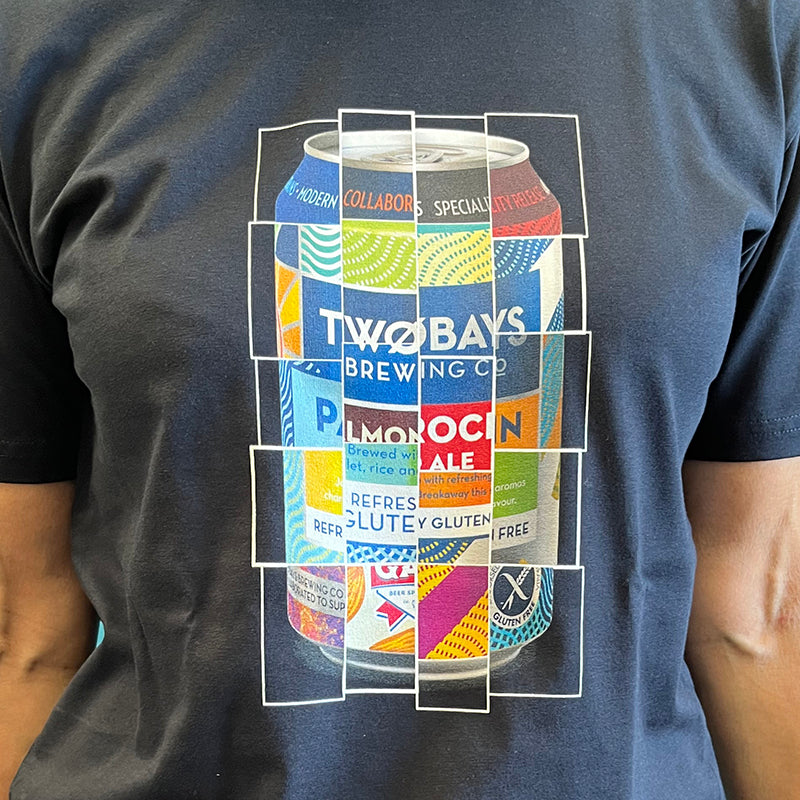 Navy TWØBAYS Mosaic T-Shirt